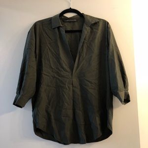 Zara shirt top